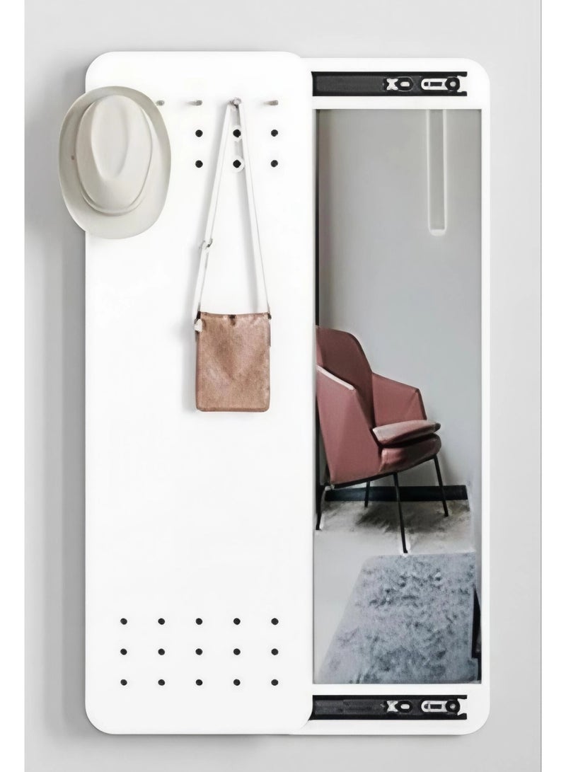 Concent Mirror and hanger with a "modern" flow design - Image 1